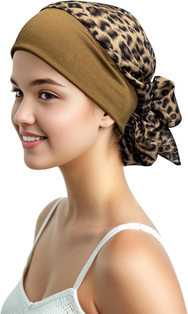 Belleshow Chemo Headwear Turbans for Women, Cancer Head Scarf, Headwear Coverings Caps, Head Wraps for Cancer Patients - Image 3
